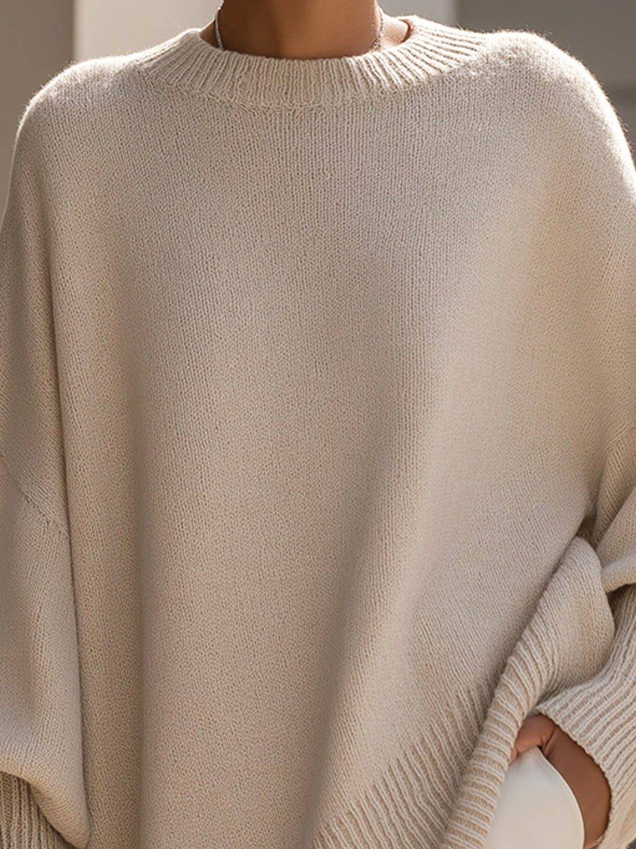 Rosalie | Damen Oversized Strickpullover, Pullover mit weichem Fall | Nomadnts | Nomadnts