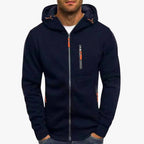 Ross | Herren Kapuzenjacke mit Reißverschluss, lockerer Herbstpullover | Nomadnts | Nomadnts