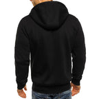 Ross | Herren Kapuzenjacke mit Reißverschluss, lockerer Herbstpullover | Nomadnts | Nomadnts