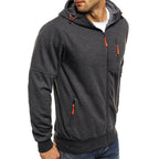 Ross | Herren Kapuzenjacke mit Reißverschluss, lockerer Herbstpullover | Nomadnts | Nomadnts
