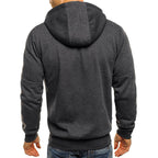 Ross | Herren Kapuzenjacke mit Reißverschluss, lockerer Herbstpullover | Nomadnts | Nomadnts