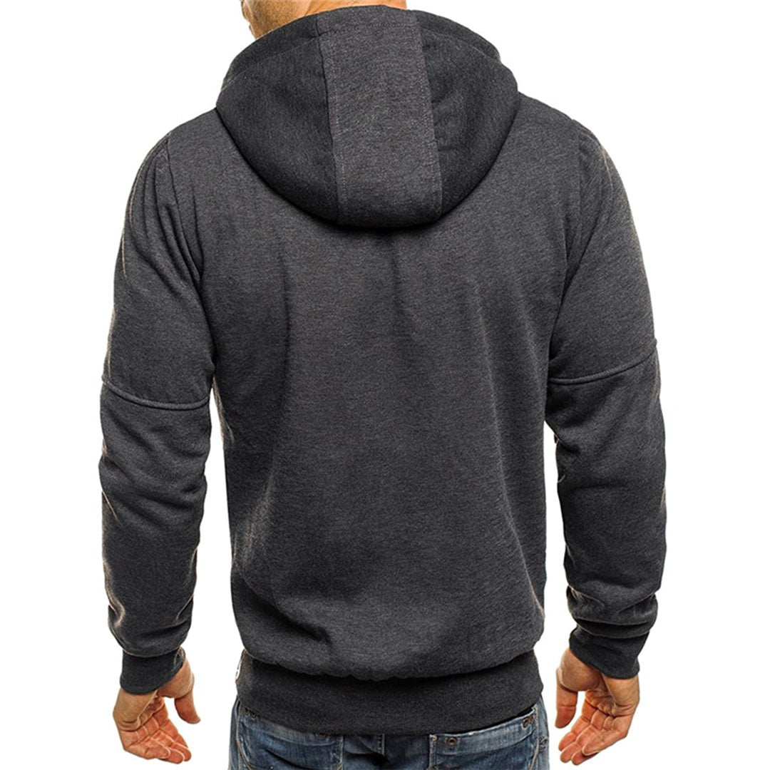 Ross | Herren Kapuzenjacke mit Reißverschluss, lockerer Herbstpullover | Nomadnts | Nomadnts