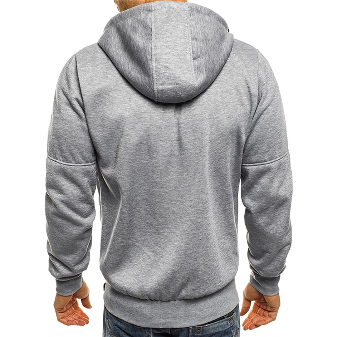 Ross | Herren Kapuzenjacke mit Reißverschluss, lockerer Herbstpullover | Nomadnts | Nomadnts
