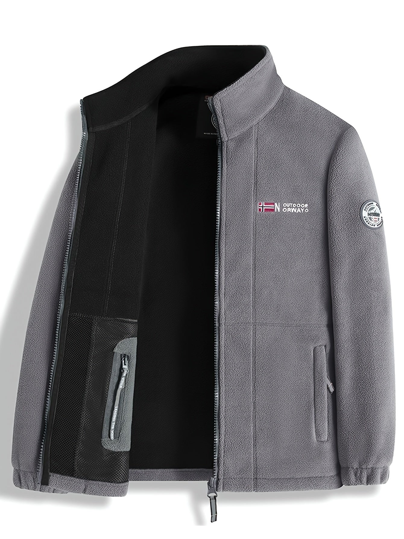 Rudolf | Herren Fleecejacke mit Kragen, Outdoor Fleecejacke | Nomad NTS