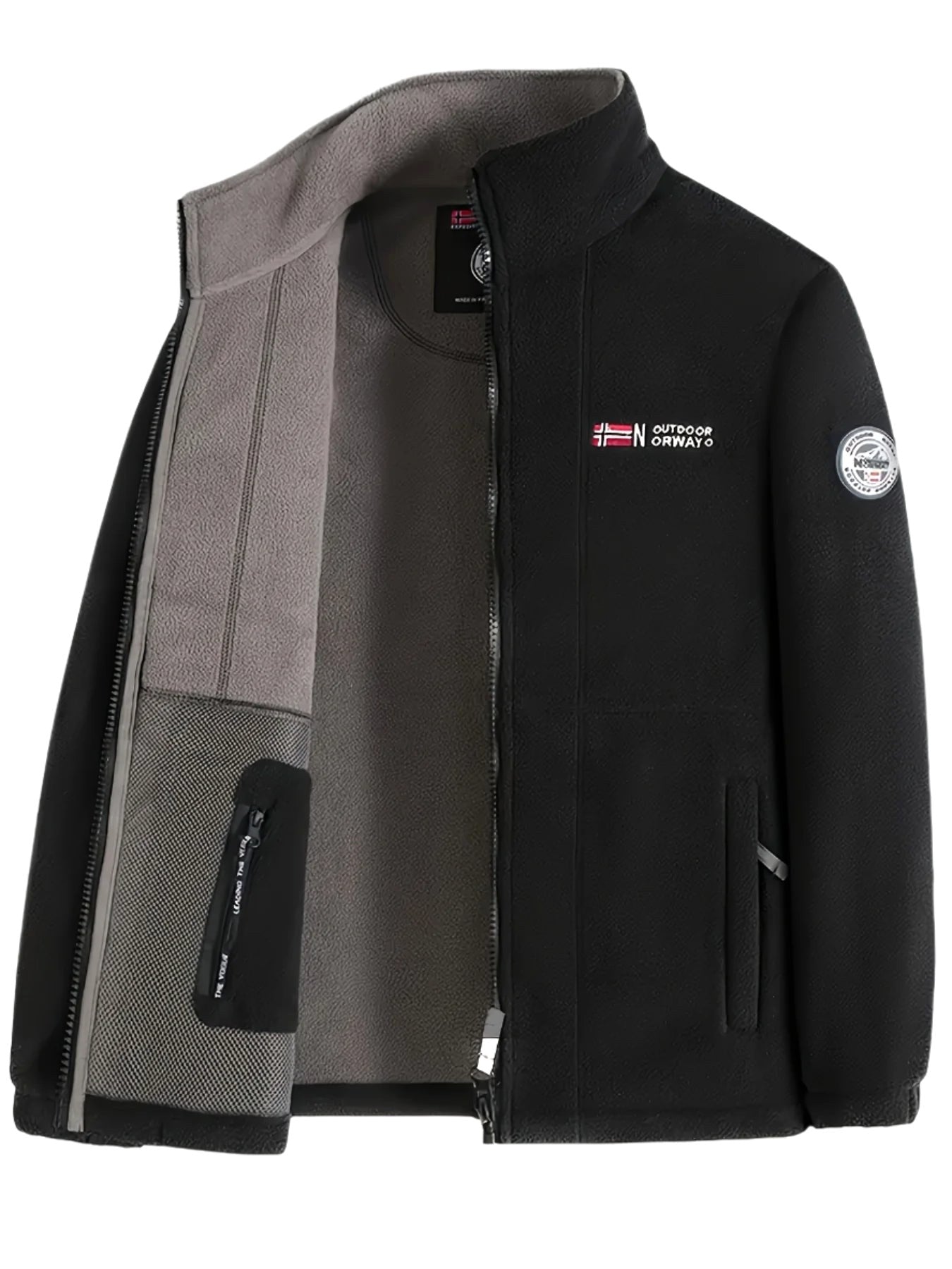 Rudolf | Herren Fleecejacke mit Kragen, Outdoor Fleecejacke | Nomad NTS