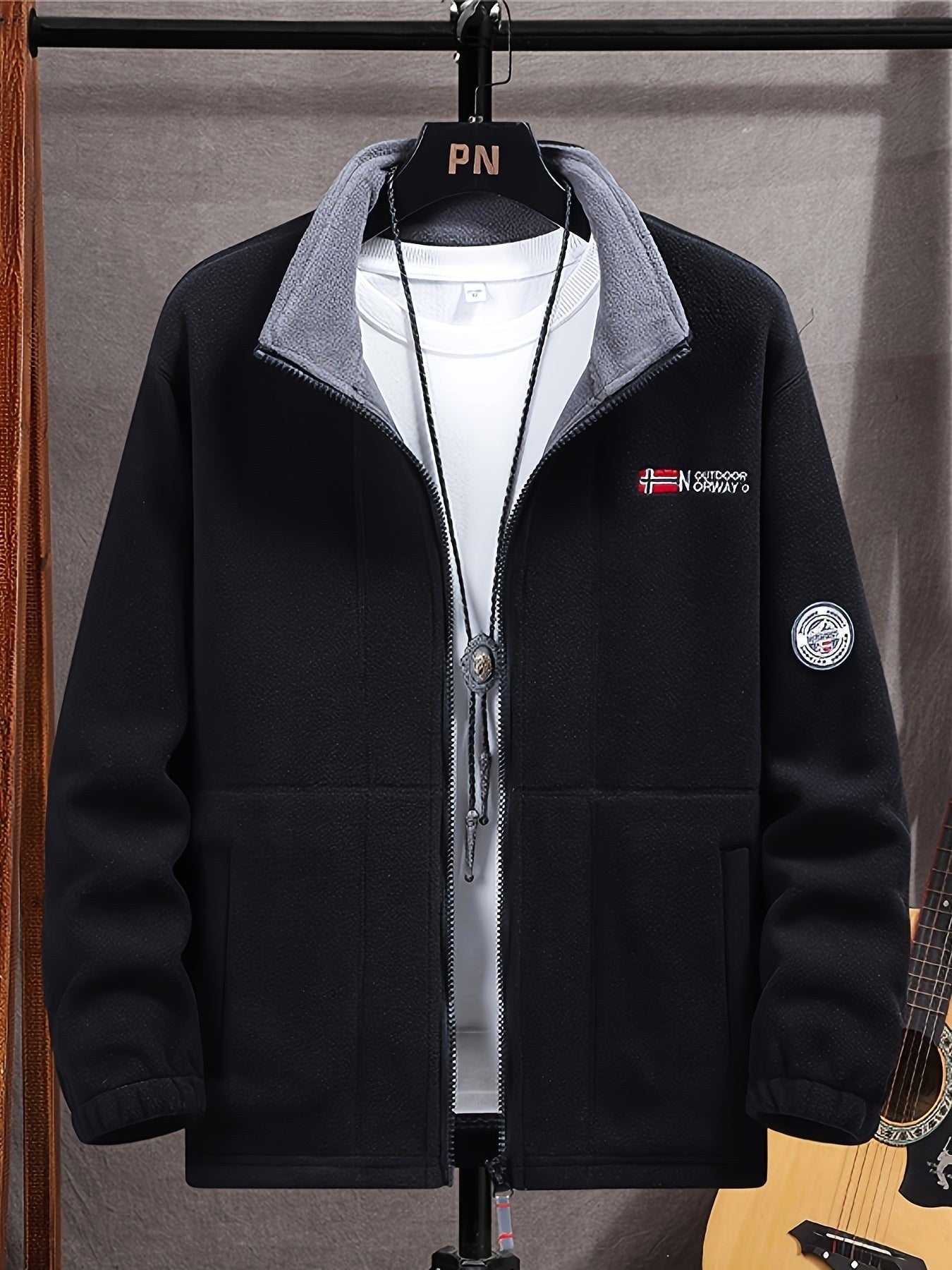 Rudolf | Herren Fleecejacke mit Kragen, Outdoor Fleecejacke | Nomad NTS