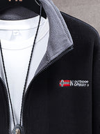 Rudolf | Herren Fleecejacke mit Kragen, Outdoor Fleecejacke | Nomad NTS