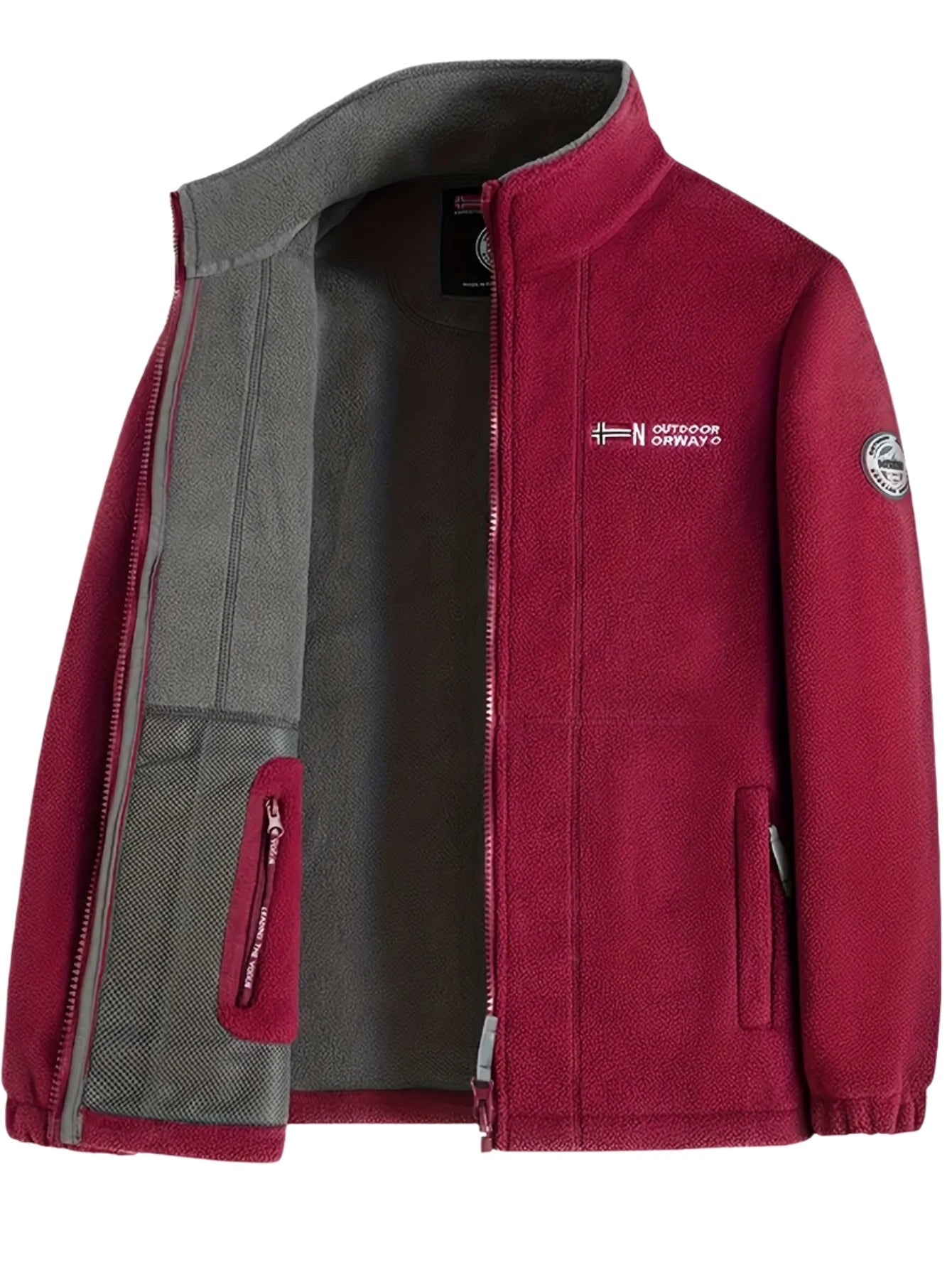 Rudolf | Herren Fleecejacke mit Kragen, Outdoor Fleecejacke | Nomad NTS