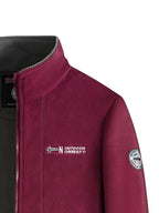 Rudolf | Herren Fleecejacke mit Kragen, Outdoor Fleecejacke | Nomad NTS | Grau