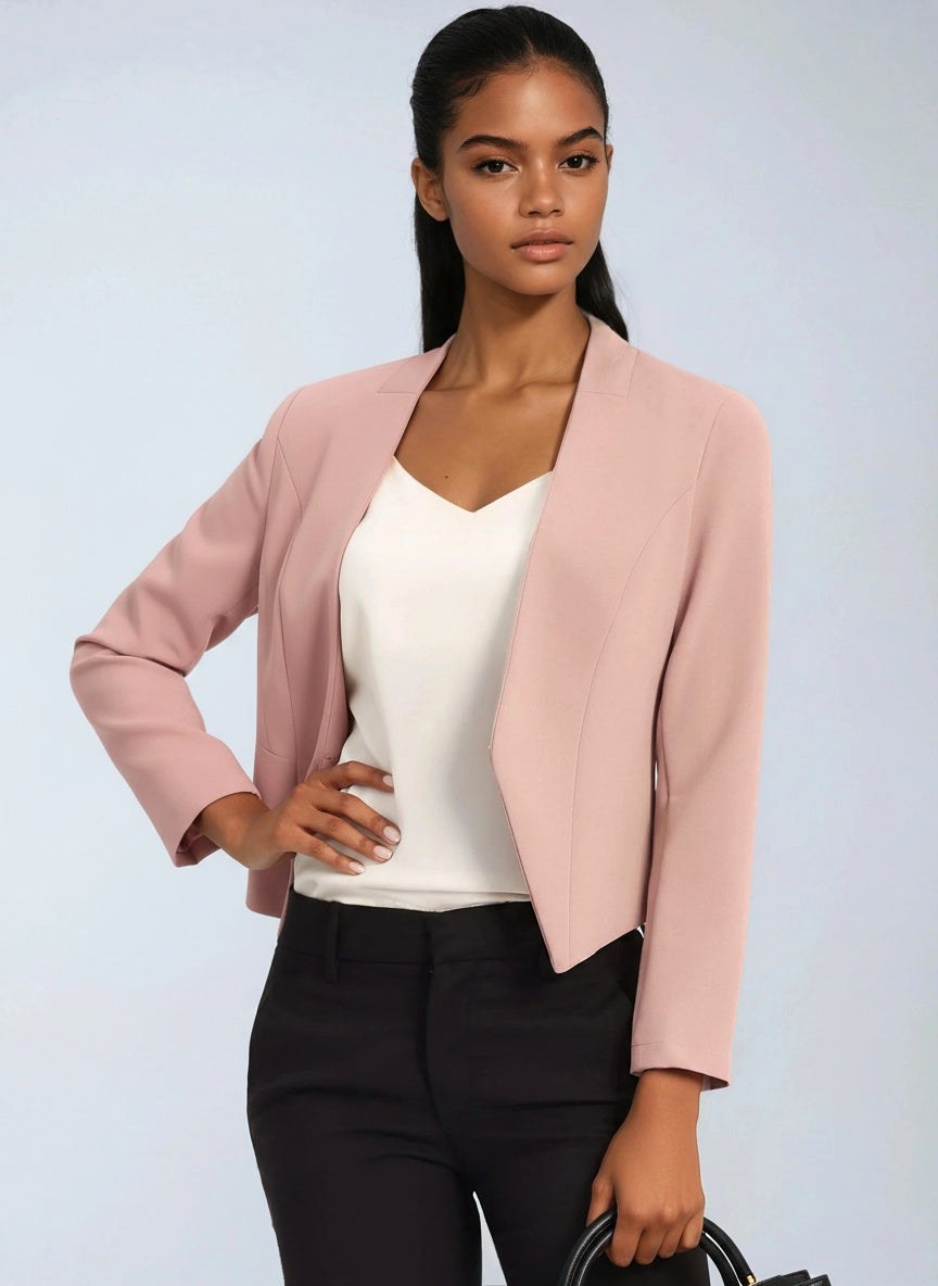 Sabine | Damen-Blazer mit offenem Vorderteil, Kurze elegante Jacke | Nomad NTS