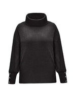 Scarlett | Damen Rippstrick-Pullover mit Schalkragen und Manschettenknöpfen, strukturierter Strickpullover | Nomad NTS