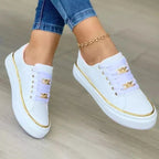 Scarlett | Damen orthopädische Wanderschuhe, gepolstert für den täglichen Gebrauch | Nomadnts | White