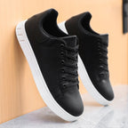 Scott | Herren Schnürsneaker, niedrige orthopädische Sneaker | Nomadnts | Black