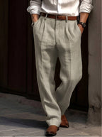 Sean | Herren klassische Bundfaltenhose, bequeme Anzughose | Nomadnts | Nomadnts