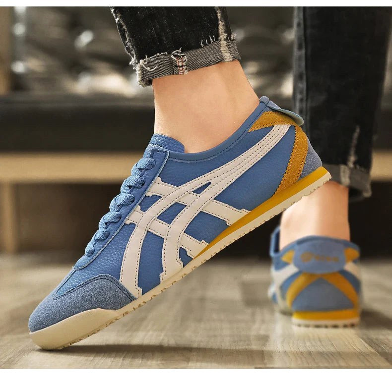 Sebastian | Herren-Retro-Sneaker mit Kontraststreifen und Wildleder-Akzenten, Vintage-Laufsneaker | Nomad NTS