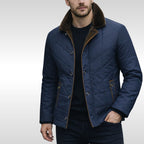 Shane | Wattierte Herrenjacke mit weichem Innenfutter, leichter Isolationsmantel | Nomadnts | Schwarz
