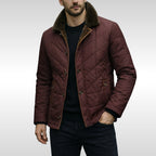 Shane | Wattierte Herrenjacke mit weichem Innenfutter, leichter Isolationsmantel | Nomadnts | Blau