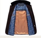 Shane | Wattierte Herrenjacke mit weichem Innenfutter, leichter Isolationsmantel | Nomadnts