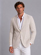 Shaun | Herren gestreifter, tailliert geschnittener Blazer, leichte Anzugjacke | Nomadnts | Nomadnts