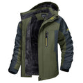 Simon | Herren Warme Wind- und Wasserdichte Winterjacke, Isolierte Herbst Jacke | Nomad NTS | Groen