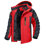 Simon | Herren Warme Wind- und Wasserdichte Winterjacke, Isolierte Herbst Jacke | Nomad NTS | Zwart