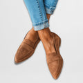 Sophie | Damen Wildleder-Loafer, gepolsterte Alltagsschuhe | Nomadnts | Nomadnts