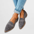 Sophie | Damen Wildleder-Loafer, gepolsterte Alltagsschuhe | Nomadnts | Nomadnts