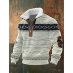 Spencer | Herren Fleece-Pullover mit hohem Kragen, warmer Pullover zum Kombinieren | Nomadnts | Nomadnts