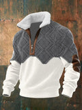 Spencer | Herren Fleece-Pullover mit hohem Kragen, warmer Pullover zum Kombinieren | Nomadnts | Nomadnts
