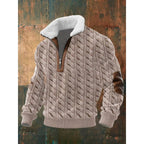 Spencer | Herren Fleece-Pullover mit hohem Kragen, warmer Pullover zum Kombinieren | Nomadnts | Nomadnts