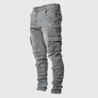 Stuart | Herren Ultra-Stretch Freizeit-Jeans, schmal geschnittene Denim-Jeans | Nomadnts | Nomadnts