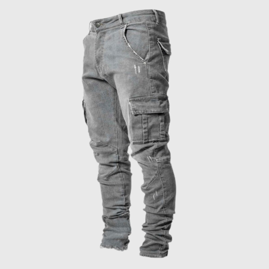 Stuart | Herren Ultra-Stretch Freizeit-Jeans, schmal geschnittene Denim-Jeans | Nomadnts | Nomadnts