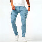 Stuart | Herren Ultra-Stretch Freizeit-Jeans, schmal geschnittene Denim-Jeans | Nomadnts | Nomadnts