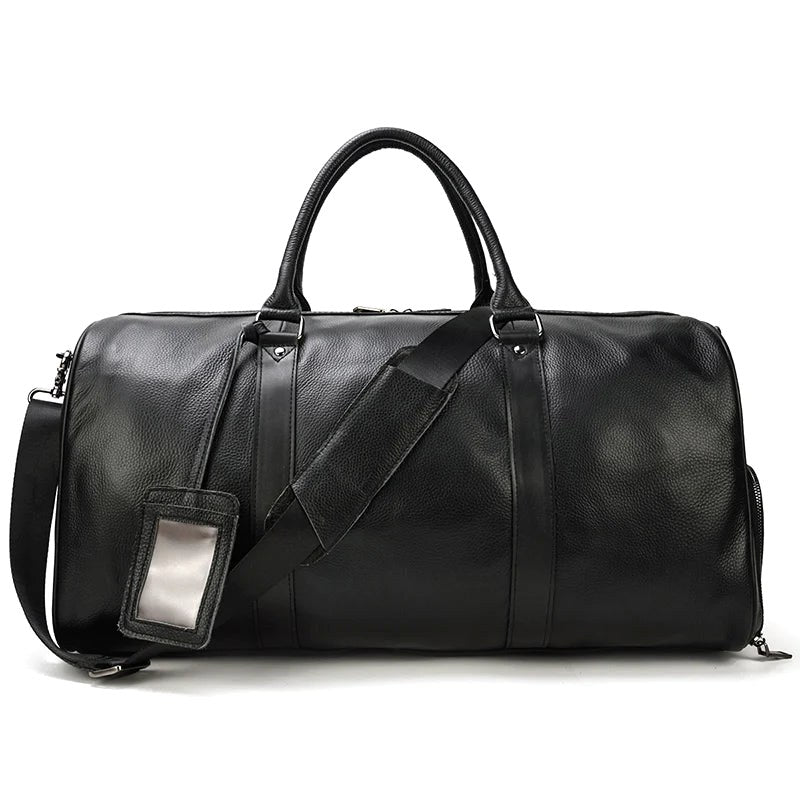Szymon | Luxuriöse Ledertasche aus echtem Leder, elegante Reisetasche | Nomad NTS