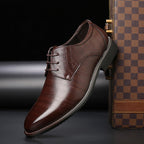 Thomas | Herren Schnürschuhe mit Brogue-Details, Elegante Businessschuhe | Nomad NTS | Blau