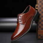 Thomas | Herren Schnürschuhe mit Brogue-Details, Elegante Businessschuhe | Nomad NTS | Gelb