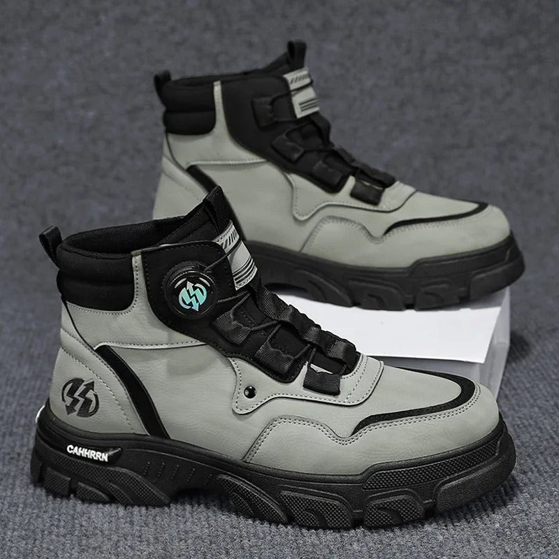 Thomas | Herren Arbeitsstiefel mit Dial-Lock-System, robuste Sicherheitsstiefel | Nomadnts | Nomadnts