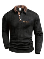 Torsten | Herren-Poloshirt mit Karomuster, Klassisches Karomuster-Poloshirt | Nomad NTS | Wit
