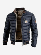 Trevor | Herren Steppjacke mit lockerer Passform, leichte Herbstjacke | Nomadnts | Navy Blue