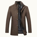Tucker | Taillierter Herren-Trenchcoat aus Wollmix, klassischer eleganter Mantel | Nomadnts