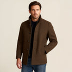 Tucker | Taillierter Herren-Trenchcoat aus Wollmix, klassischer eleganter Mantel | Nomadnts