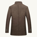 Tucker | Taillierter Herren-Trenchcoat aus Wollmix, klassischer eleganter Mantel | Nomadnts
