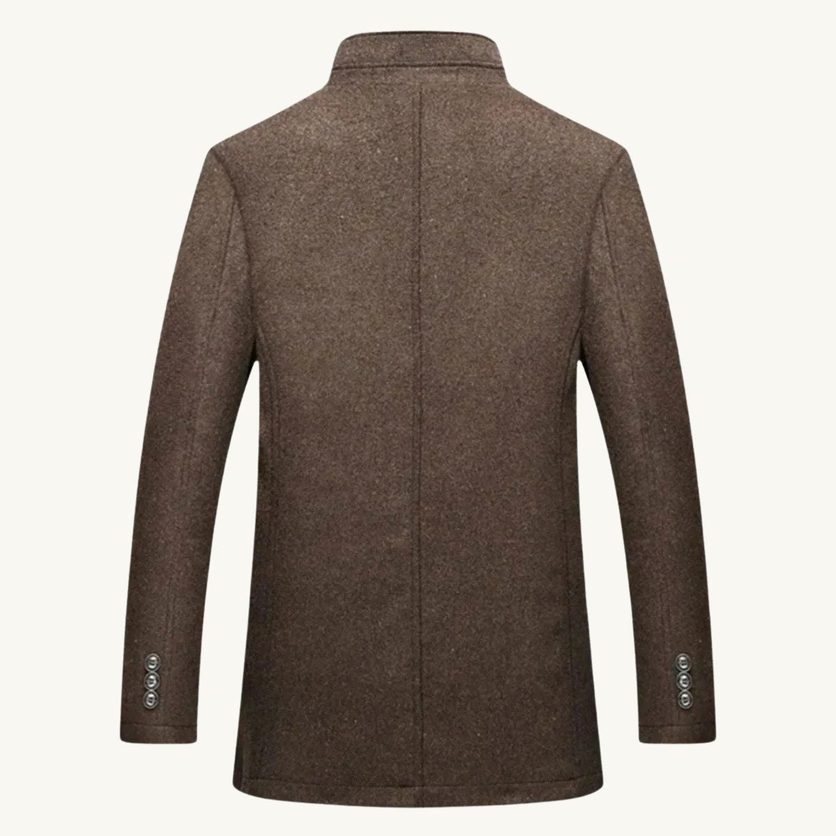 Tucker | Taillierter Herren-Trenchcoat aus Wollmix, klassischer eleganter Mantel | Nomadnts