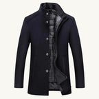 Tucker | Taillierter Herren-Trenchcoat aus Wollmix, klassischer eleganter Mantel | Nomadnts