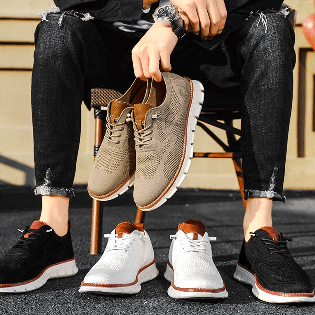 Ulrich | Herren Atmungsaktive Alltags-Schuhe, Komfort-Schuhe für den täglichen Gebrauch | Nomad NTS | Black