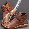Ursula | Damen Orthopädische Lederstiefeletten, Wasserdichte Herbststiefel | Nomad NTS