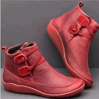 Ursula | Damen Orthopädische Lederstiefeletten, Wasserdichte Herbststiefel | Nomad NTS