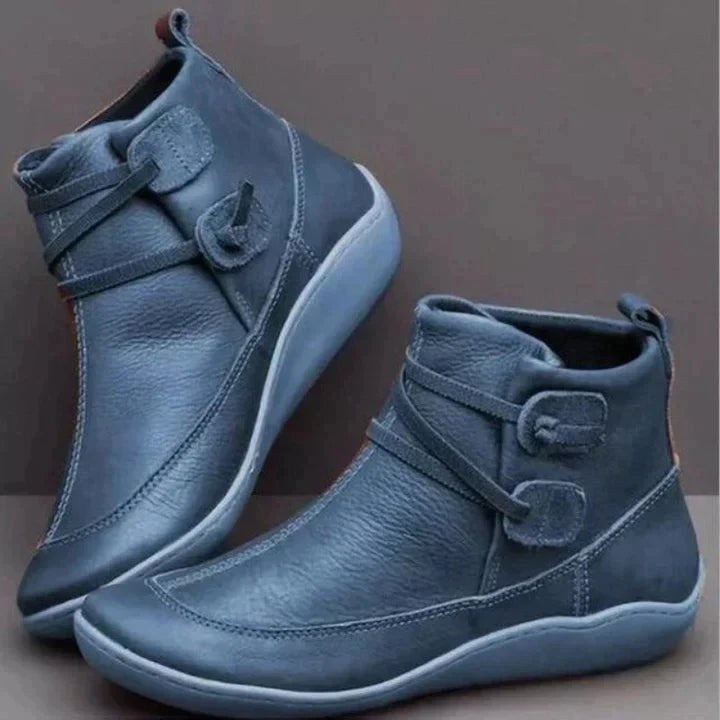 Ursula | Damen Orthopädische Lederstiefeletten, Wasserdichte Herbststiefel | Nomad NTS