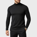 Uwe | Herren-Rollkragenpullover mit schlanker Passform, eleganter Herbst-Pullover | Nomad NTS | Black