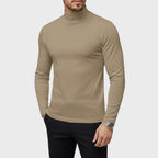 Uwe | Herren-Rollkragenpullover mit schlanker Passform, eleganter Herbst-Pullover | Nomad NTS | Beige